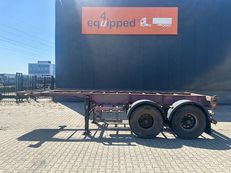 Flandria SPRING / BLATT / LAMES / BLAD, 20FT - Container transporter/ Swap body semi-trailer: picture 2 Flandria SPRING / BLATT / LAMES / BLAD, 20FT - Container transporter/ Swap body semi-trailer: picture 2