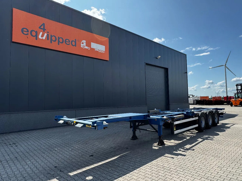 Groenewegen 40FT HC-chassis, BPW+Trommel, Liftachse, NL-Chassis - Container transporter/ Swap body semi-trailer: picture 1 Groenewegen 40FT HC-chassis, BPW+Trommel, Liftachse, NL-Chassis - Container transporter/ Swap body semi-trailer: picture 1
