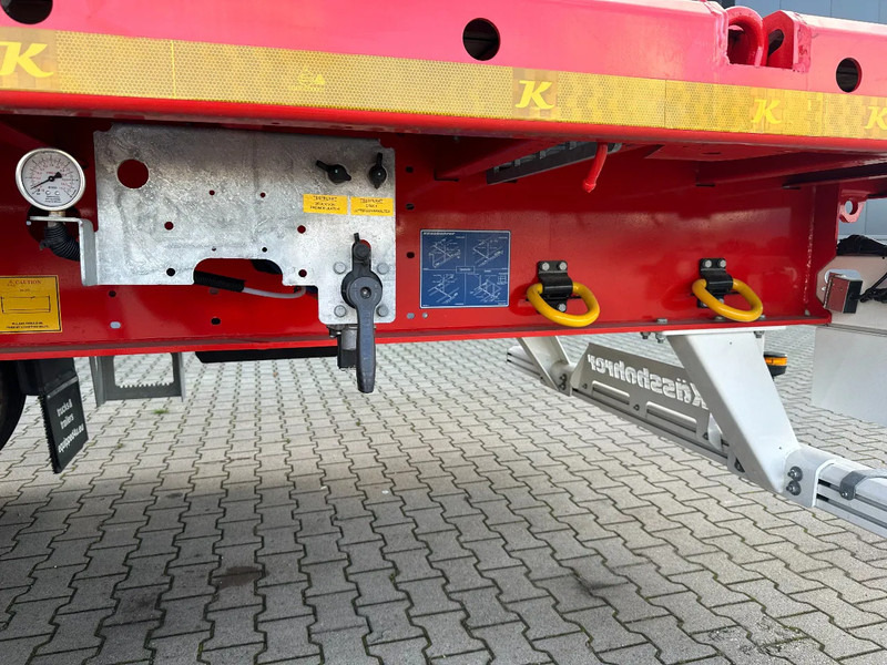 New Container transporter/ Swap body semi-trailer Kässbohrer NEU Heavy-Duty Platform, Heckbündig, Twistlocks (1x 40FT / 2x 20FT), ADR (EX/II, EX/III, FL, AT), Rungtasschen, Scheibebremsen: picture 10