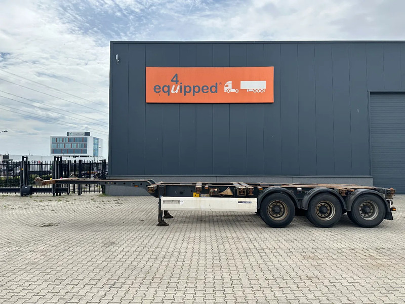 Krone 40FT HC, BPW + drumbrakes, extendable at the rear, NL-chassis - Container transporter/ Swap body semi-trailer: picture 4 Krone 40FT HC, BPW + drumbrakes, extendable at the rear, NL-chassis - Container transporter/ Swap body semi-trailer: picture 4