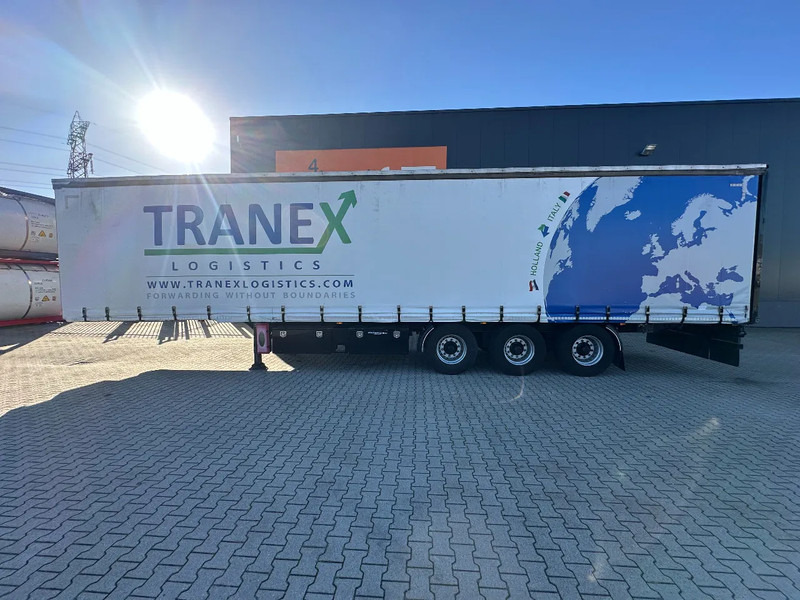 Krone BPW + Trommelbremsen / Innenhöhe 2.75m / Rungtasschen / NL-Auflieger - Curtainsider semi-trailer: picture 2 Krone BPW + Trommelbremsen / Innenhöhe 2.75m / Rungtasschen / NL-Auflieger - Curtainsider semi-trailer: picture 2