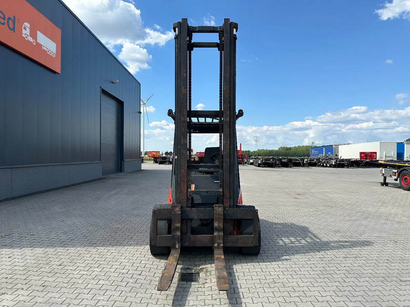 Linde H80D-03 FORKLIFT, 8000KG, duplex, 6 cil. Deutz diesel, 6.256hrs, - Diesel forklift: picture 5 Linde H80D-03 FORKLIFT, 8000KG, duplex, 6 cil. Deutz diesel, 6.256hrs, - Diesel forklift: picture 5