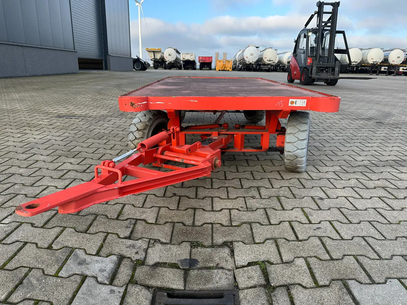 Mafi double-steered and connectable heavy-duty trailers with 6000kg loading capacity, 9x available - Dropside/ Flatbed trailer: picture 4 Mafi double-steered and connectable heavy-duty trailers with 6000kg loading capacity, 9x available - Dropside/ Flatbed trailer: picture 4