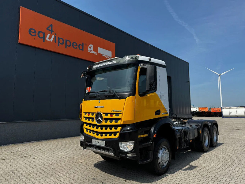 Mercedes-Benz Arocs 3345 6x6, FULL SPRING SUSPENSION, BIG AXLES, 335.239KM, HEAVY DUTY, HYDRAULICS, MOT: 05/2026, EURO 6 - Cab chassis truck: picture 1 Mercedes-Benz Arocs 3345 6x6, FULL SPRING SUSPENSION, BIG AXLES, 335.239KM, HEAVY DUTY, HYDRAULICS, MOT: 05/2026, EURO 6 - Cab chassis truck: picture 1