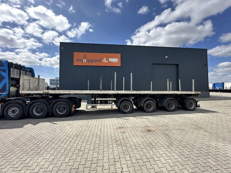 Nooteboom OVB-73-04, 73 tons Ballast trailer, 4 axles, 3 hydraulic steering axles - Dropside/ Flatbed semi-trailer: picture 2 Nooteboom OVB-73-04, 73 tons Ballast trailer, 4 axles, 3 hydraulic steering axles - Dropside/ Flatbed semi-trailer: picture 2
