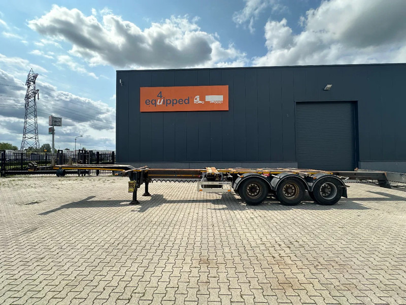 Pacton FLEX XL 45FT HC multi (2x extendable), liftaxle, SAF + DRUM, NL-chassis - Container transporter/ Swap body semi-trailer: picture 3 Pacton FLEX XL 45FT HC multi (2x extendable), liftaxle, SAF + DRUM, NL-chassis - Container transporter/ Swap body semi-trailer: picture 3