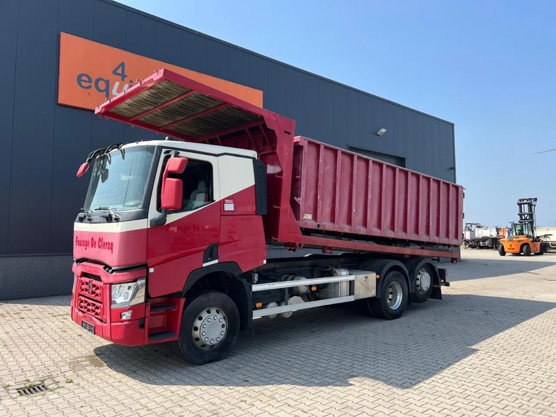 Renault T460 6x2, TIPPING FLATBED + TIPPING BOX (removable), 251.464km - Tipper: picture 3 Renault T460 6x2, TIPPING FLATBED + TIPPING BOX (removable), 251.464km - Tipper: picture 3