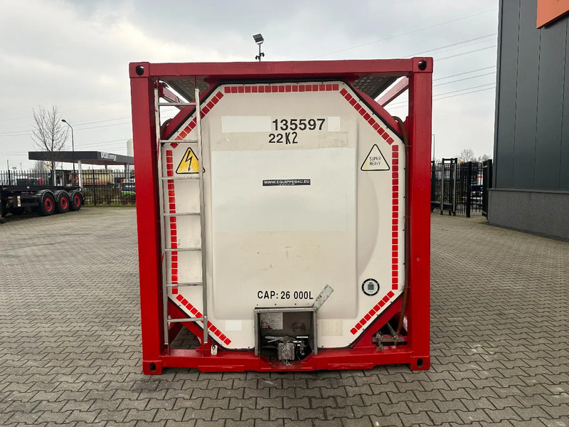 SINGAMAS 20FT ISO, 26.000L/1-COMP/3 BAFFELS/3 manholes, 5Y: 08-2027, L4BN, T11 - Storage tank: picture 5 SINGAMAS 20FT ISO, 26.000L/1-COMP/3 BAFFELS/3 manholes, 5Y: 08-2027, L4BN, T11 - Storage tank: picture 5