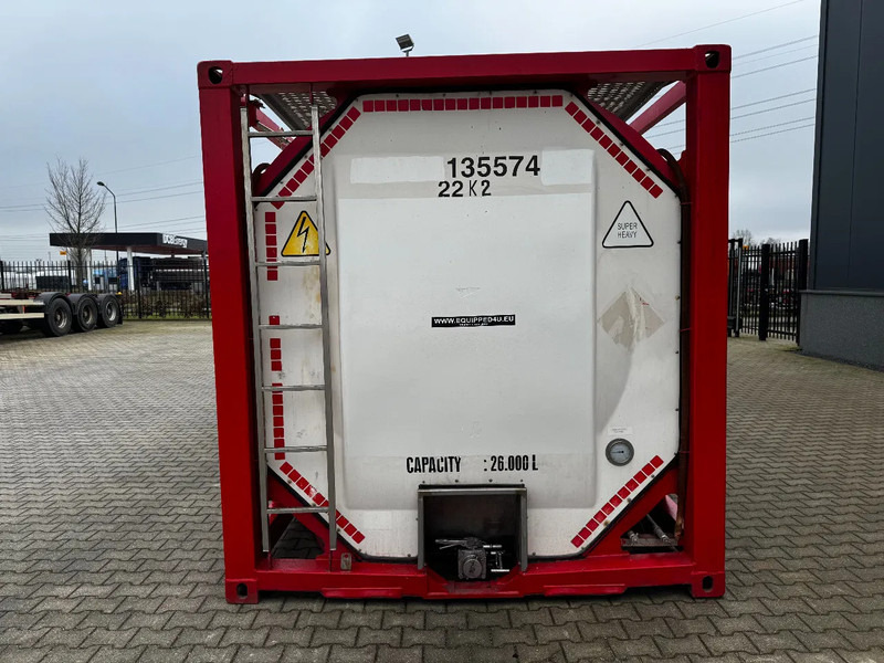 SINGAMAS 20FT ISO, 26.000L/1-COMP/3 BAFFELS/3 manholes, 5Y inspection: 11/2025 - Storage tank: picture 5 SINGAMAS 20FT ISO, 26.000L/1-COMP/3 BAFFELS/3 manholes, 5Y inspection: 11/2025 - Storage tank: picture 5