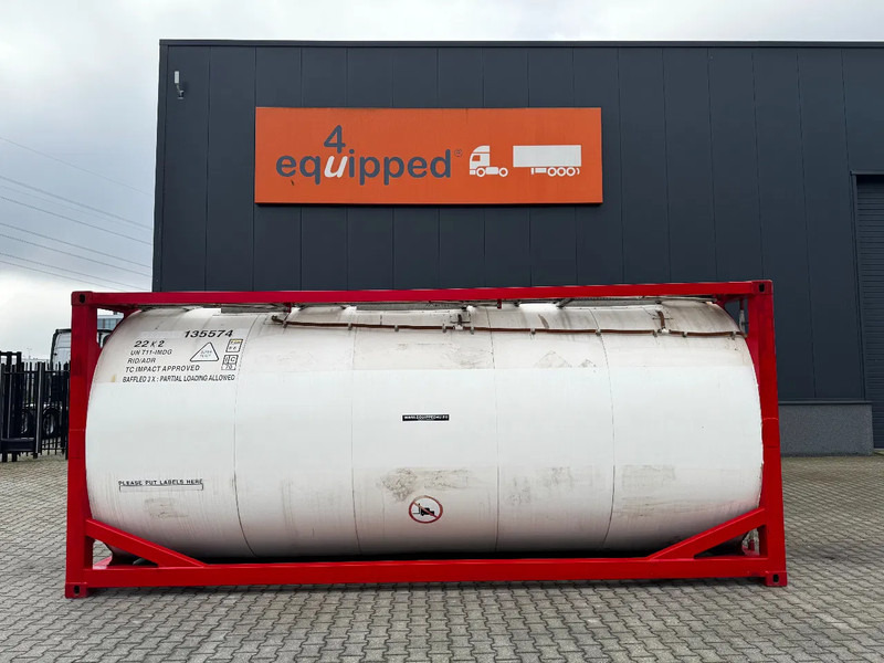 SINGAMAS 20FT ISO, 26.000L/1-COMP/3 BAFFELS/3 manholes, 5Y inspection: 11/2025 - Storage tank: picture 2 SINGAMAS 20FT ISO, 26.000L/1-COMP/3 BAFFELS/3 manholes, 5Y inspection: 11/2025 - Storage tank: picture 2