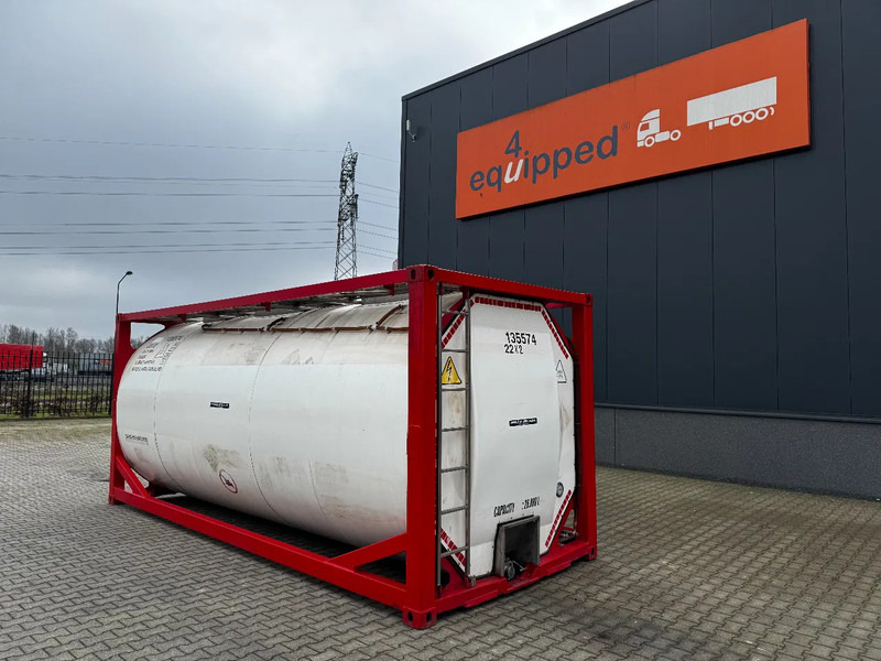 SINGAMAS 20FT ISO, 26.000L/1-COMP/3 BAFFELS/3 manholes, 5Y inspection: 11/2025 - Storage tank: picture 3 SINGAMAS 20FT ISO, 26.000L/1-COMP/3 BAFFELS/3 manholes, 5Y inspection: 11/2025 - Storage tank: picture 3