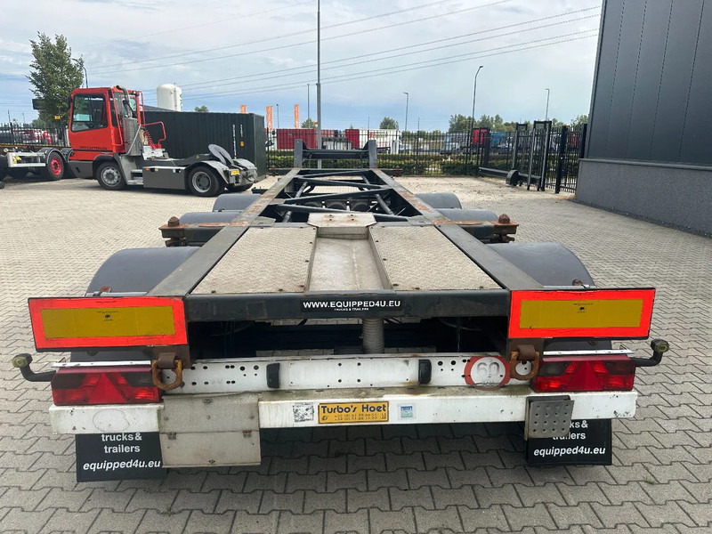 TURBOS HOET Turbo's Hoet 20FT High Cube GOOSENECK ADR CHASSIS / BPW + DISC / ADR (FL, AT, OX) / NL- trailer / APK / 2x available - Container transporter/ Swap body semi-trailer: picture 4 TURBOS HOET Turbo's Hoet 20FT High Cube GOOSENECK ADR CHASSIS / BPW + DISC / ADR (FL, AT, OX) / NL- trailer / APK / 2x available - Container transporter/ Swap body semi-trailer: picture 4