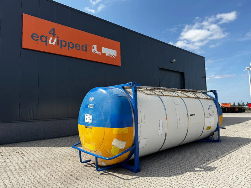 UBH 20FT SWAP 34.570L, 4 baffles / 5 holes / T12 / 5Y-test valid till 07/2026 - Tank container: picture 1 UBH 20FT SWAP 34.570L, 4 baffles / 5 holes / T12 / 5Y-test valid till 07/2026 - Tank container: picture 1