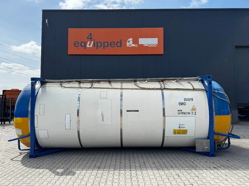 UBH 20FT SWAP 34.570L, 4 baffles / 5 holes / T12 / 5Y-test valid till 07/2026 - Tank container: picture 2 UBH 20FT SWAP 34.570L, 4 baffles / 5 holes / T12 / 5Y-test valid till 07/2026 - Tank container: picture 2