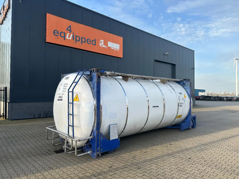 UBH Universal Bulk Handling 20 FT SWAP BODY 31.345L UN Portable T7 valid 5Y test: 04/2028 - Storage tank: picture 1 UBH Universal Bulk Handling 20 FT SWAP BODY 31.345L UN Portable T7 valid 5Y test: 04/2028 - Storage tank: picture 1