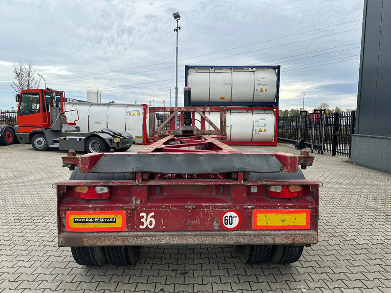 Van Hool 2 AXLE 20FT TIPPING-CHASSIS, TWIN-TIRES, BPW + DRUM, ALCOA - Container transporter/ Swap body semi-trailer: picture 4 Van Hool 2 AXLE 20FT TIPPING-CHASSIS, TWIN-TIRES, BPW + DRUM, ALCOA - Container transporter/ Swap body semi-trailer: picture 4