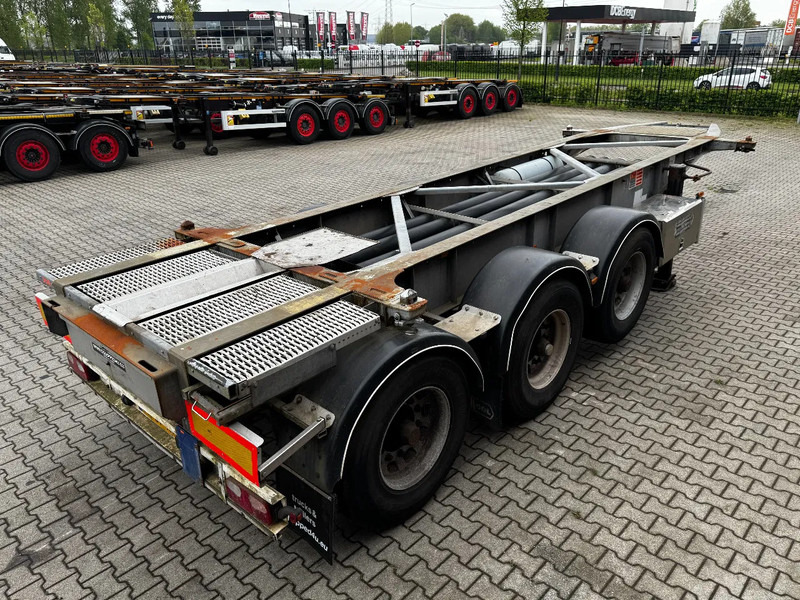 Van Hool 20FT /20FT SWAP ADR (EX/II, EX/III, FL, OX, AT), BPW, disc brakes, liftaxle, galvanized, ALCOA, NL-Chassis, empty weight 3.300KG - Container transporter/ Swap body semi-trailer: picture 4 Van Hool 20FT /20FT SWAP ADR (EX/II, EX/III, FL, OX, AT), BPW, disc brakes, liftaxle, galvanized, ALCOA, NL-Chassis, empty weight 3.300KG - Container transporter/ Swap body semi-trailer: picture 4