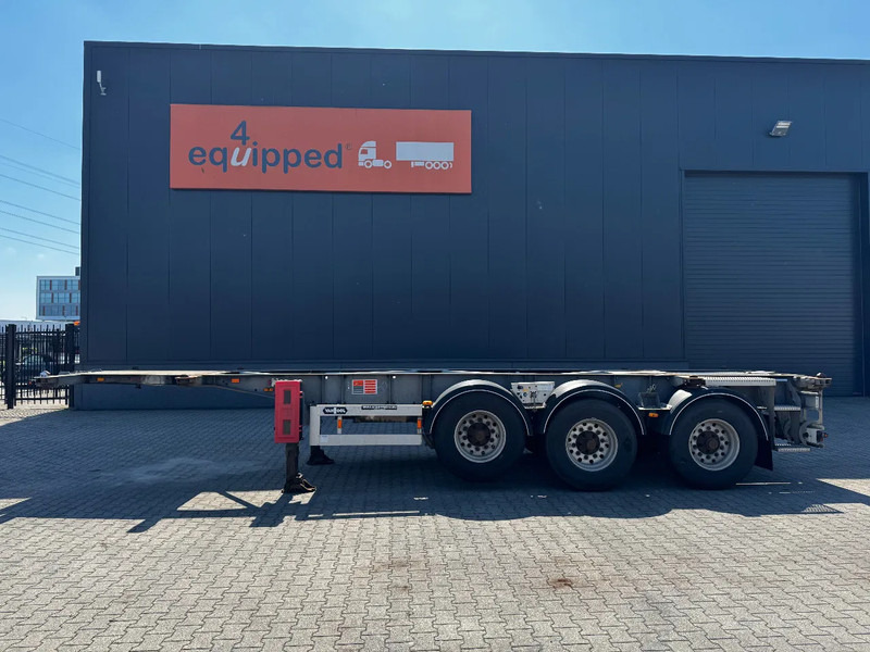 Van Hool 20FT/30FT, ADR (EX/II, EX/III, FL, AT), BPW + drum, ALCOA, galvanized, liftaxle, NL-Chassis, 80% tyres - Container transporter/ Swap body semi-trailer: picture 3 Van Hool 20FT/30FT, ADR (EX/II, EX/III, FL, AT), BPW + drum, ALCOA, galvanized, liftaxle, NL-Chassis, 80% tyres - Container transporter/ Swap body semi-trailer: picture 3