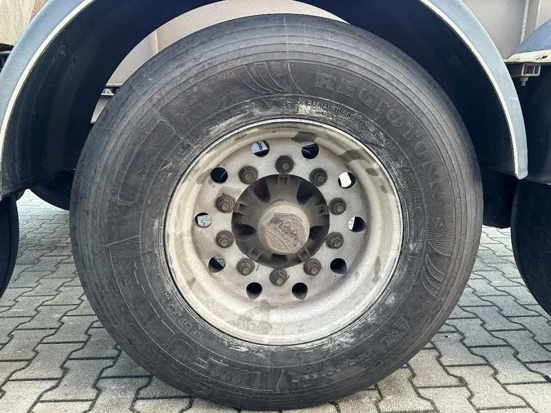 Container transporter/ Swap body semi-trailer Van Hool 20FT/30FT, ADR (FL, AT, OX), empty weight: 3.700kg, ALCOA, galvanized, BPW + DISC, liftaxle: picture 15