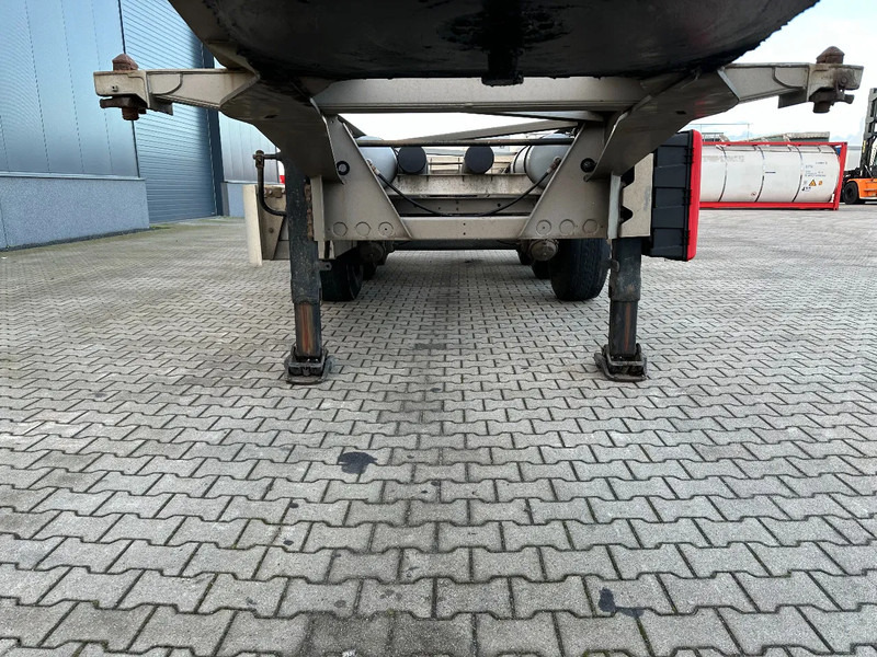 Container transporter/ Swap body semi-trailer Van Hool 20FT/30FT, ADR (FL, AT, OX), empty weight: 3.700kg, ALCOA, galvanized, BPW + DISC, liftaxle: picture 7