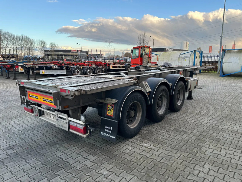 Van Hool 20FT/30FT, ADR (FL, AT, OX), empty weight: 3.700kg, ALCOA, galvanized, BPW + DISC, liftaxle - Container transporter/ Swap body semi-trailer: picture 3 Van Hool 20FT/30FT, ADR (FL, AT, OX), empty weight: 3.700kg, ALCOA, galvanized, BPW + DISC, liftaxle - Container transporter/ Swap body semi-trailer: picture 3