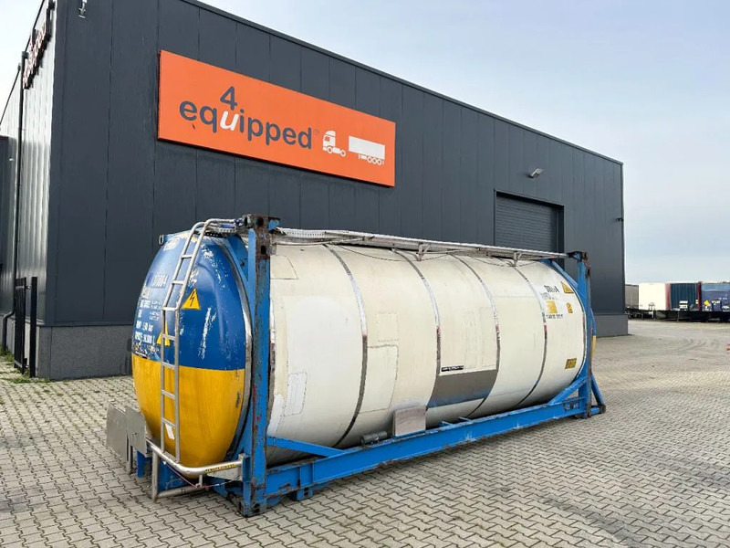Van Hool 20FT SWAPBODY 30.800L, UN PORTABLE, T7, 5Y ADR- + CSC inspection: 06/2025 - Storage tank: picture 1 Van Hool 20FT SWAPBODY 30.800L, UN PORTABLE, T7, 5Y ADR- + CSC inspection: 06/2025 - Storage tank: picture 1