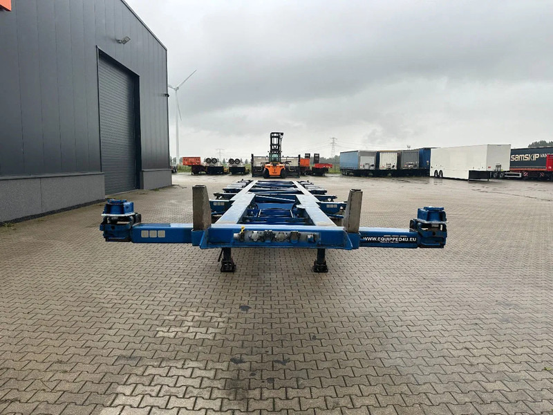 Van Hool 40FT HC-chassis, DISCBRAKES, liftaxle, extendable - Container transporter/ Swap body semi-trailer: picture 5 Van Hool 40FT HC-chassis, DISCBRAKES, liftaxle, extendable - Container transporter/ Swap body semi-trailer: picture 5