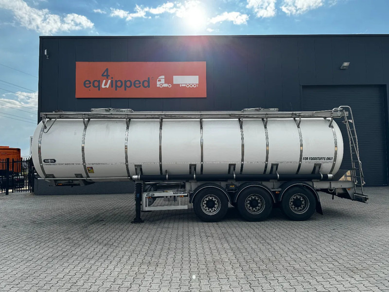 Van Hool FOOD / RVS chassis / empty weight 5.860kg / 29.500L / 1-COMP / 1 -BAFFLE / DISC / NL / APK - Tank semi-trailer: picture 2 Van Hool FOOD / RVS chassis / empty weight 5.860kg / 29.500L / 1-COMP / 1 -BAFFLE / DISC / NL / APK - Tank semi-trailer: picture 2