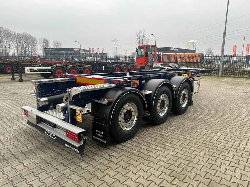 Van Hool NEW / DIRECT AVAILABLE 20FT ADR-CHASSIS, EMPTY WEIGHT: 3.300KG, DISCBRAKES, 3x available, ALU WHEELS - Container transporter/ Swap body semi-trailer: picture 5 Van Hool NEW / DIRECT AVAILABLE 20FT ADR-CHASSIS, EMPTY WEIGHT: 3.300KG, DISCBRAKES, 3x available, ALU WHEELS - Container transporter/ Swap body semi-trailer: picture 5