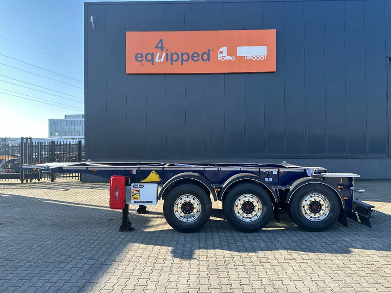 Van Hool NEW / DIRECT AVAILABLE 20FT ADR-CHASSIS, EMPTY WEIGHT: 3.300KG, DISCBRAKES, 3x available, ALU WHEELS - Container transporter/ Swap body semi-trailer: picture 2 Van Hool NEW / DIRECT AVAILABLE 20FT ADR-CHASSIS, EMPTY WEIGHT: 3.300KG, DISCBRAKES, 3x available, ALU WHEELS - Container transporter/ Swap body semi-trailer: picture 2