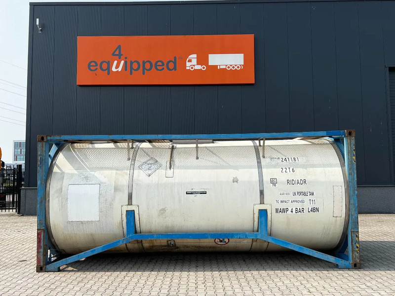Welfit Oddy 20FT ISO, 24.020L / 1-COMP. , T11, valid 5Y/CSC-inspection till 12/2025 - Storage tank: picture 2 Welfit Oddy 20FT ISO, 24.020L / 1-COMP. , T11, valid 5Y/CSC-inspection till 12/2025 - Storage tank: picture 2