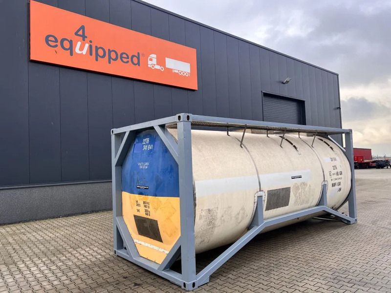 Welfit Oddy ISO, 23.870L, 20FT ISO, UN Portable T11, valid 5Y+CSC inspection: 06/2026, payload: 32.280kg - Storage tank: picture 1 Welfit Oddy ISO, 23.870L, 20FT ISO, UN Portable T11, valid 5Y+CSC inspection: 06/2026, payload: 32.280kg - Storage tank: picture 1