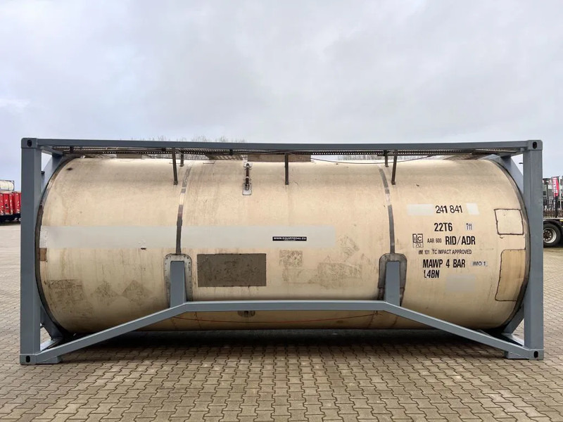 Welfit Oddy ISO, 23.870L, 20FT ISO, UN Portable T11, valid 5Y+CSC inspection: 06/2026, payload: 32.280kg - Storage tank: picture 3 Welfit Oddy ISO, 23.870L, 20FT ISO, UN Portable T11, valid 5Y+CSC inspection: 06/2026, payload: 32.280kg - Storage tank: picture 3