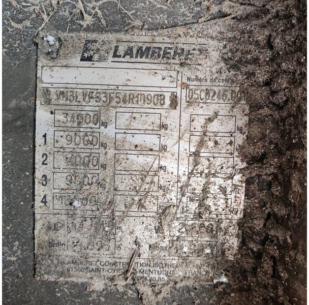 Closed box semi-trailer LAMBERET kast: picture 8