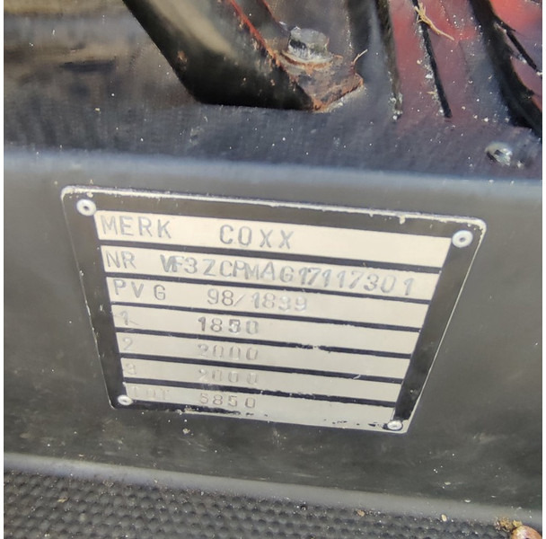 Flatbed van Peugeot COXX: picture 10