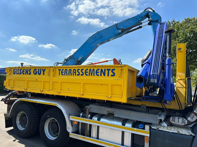 CONTAINER + CRANE FASSI F85.22 - 4m50 platform - 2x hydr - 2 extra hydr Functions for grabber + rotator - 5m70 total length - Hook lift/ Skip loader system: picture 1 CONTAINER + CRANE FASSI F85.22 - 4m50 platform - 2x hydr - 2 extra hydr Functions for grabber + rotator - 5m70 total length - Hook lift/ Skip loader system: picture 1