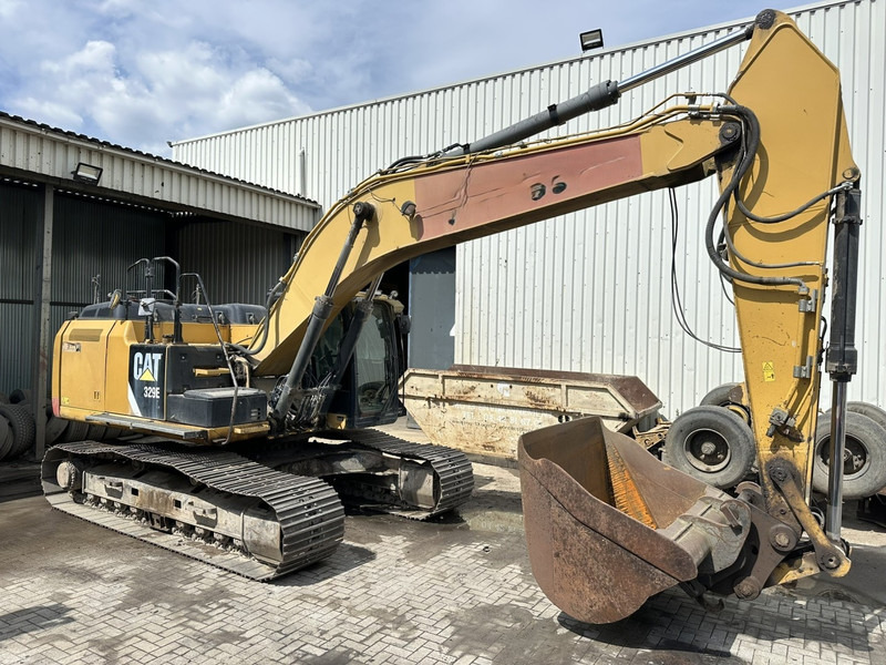 Caterpillar 329E L FULL HYDR - QUICK HITCH / SNELWISSEL - 29.7T - 179kW - 11.905h - CAMERA - A/C - BE MACHINE - Crawler excavator: picture 1 Caterpillar 329E L FULL HYDR - QUICK HITCH / SNELWISSEL - 29.7T - 179kW - 11.905h - CAMERA - A/C - BE MACHINE - Crawler excavator: picture 1
