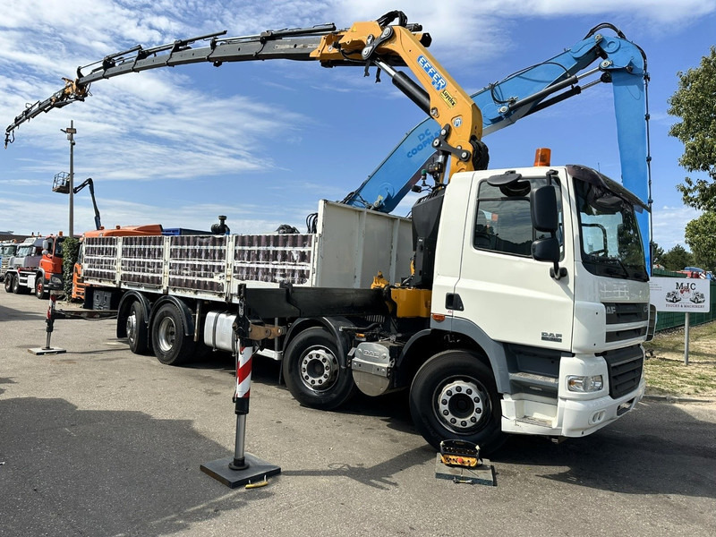 DAF CF 85.360 8x2 + CRANE (25m!) EFFER 305 6S + JIB 4S + ROTATOR - PLATORM 7m60 - LIFT + STEERING AXLE - EURO 5 - BE - Dropside/ Flatbed truck, Crane truck: picture 2 DAF CF 85.360 8x2 + CRANE (25m!) EFFER 305 6S + JIB 4S + ROTATOR - PLATORM 7m60 - LIFT + STEERING AXLE - EURO 5 - BE - Dropside/ Flatbed truck, Crane truck: picture 2