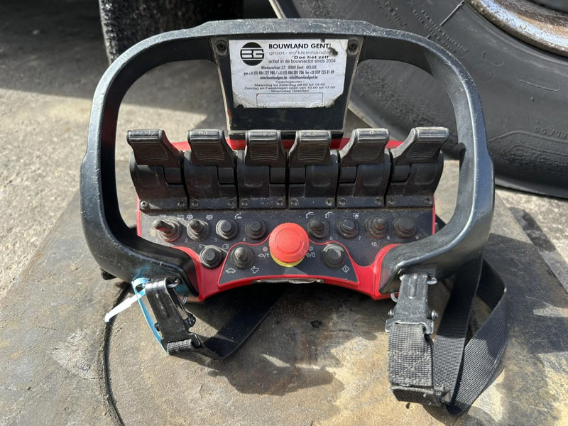 Dropside/ Flatbed truck, Crane truck DAF CF 85.460 6x2 LIFT+LENK ACHSE  + KRAN PALFINGER PK 18500 (3x) + RADIO + ROTATOR - EURO 5 - AS TRONIC - BE TRUCK: picture 10