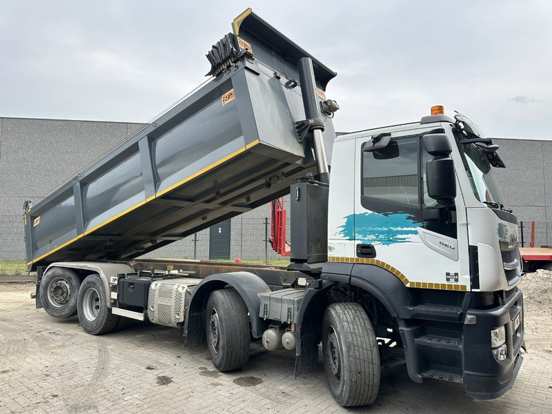 Iveco STRALIS 420 8x2 TIPPER AJK - LIFT + STEERING AXLE - MARCOLIN ELECTRIC BACHE - BE TRUCK - Tipper: picture 3 Iveco STRALIS 420 8x2 TIPPER AJK - LIFT + STEERING AXLE - MARCOLIN ELECTRIC BACHE - BE TRUCK - Tipper: picture 3
