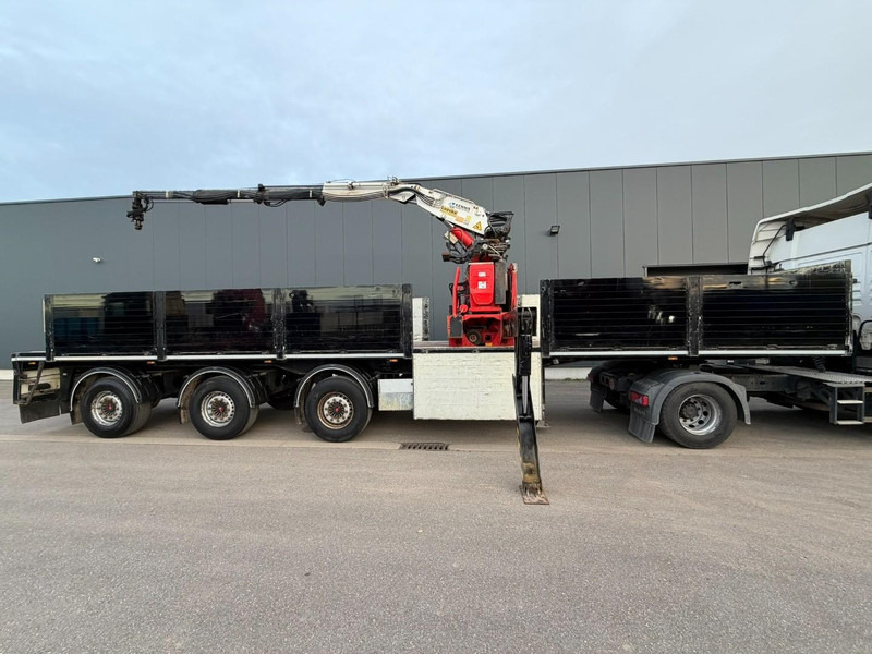 Kwb 45T STENENTRAILER / STEENOPLEGGER + KRAAN KENNIS K16R - 71-3 + STABS - 3x EXT + ROTATOR - SMARTBOARD - 2x STUURASSEN - SCHIJFREMMEN - SAF ASSEN - BELGISCHE PAPIEREN - Dropside/ Flatbed semi-trailer: picture 5 Kwb 45T STENENTRAILER / STEENOPLEGGER + KRAAN KENNIS K16R - 71-3 + STABS - 3x EXT + ROTATOR - SMARTBOARD - 2x STUURASSEN - SCHIJFREMMEN - SAF ASSEN - BELGISCHE PAPIEREN - Dropside/ Flatbed semi-trailer: picture 5