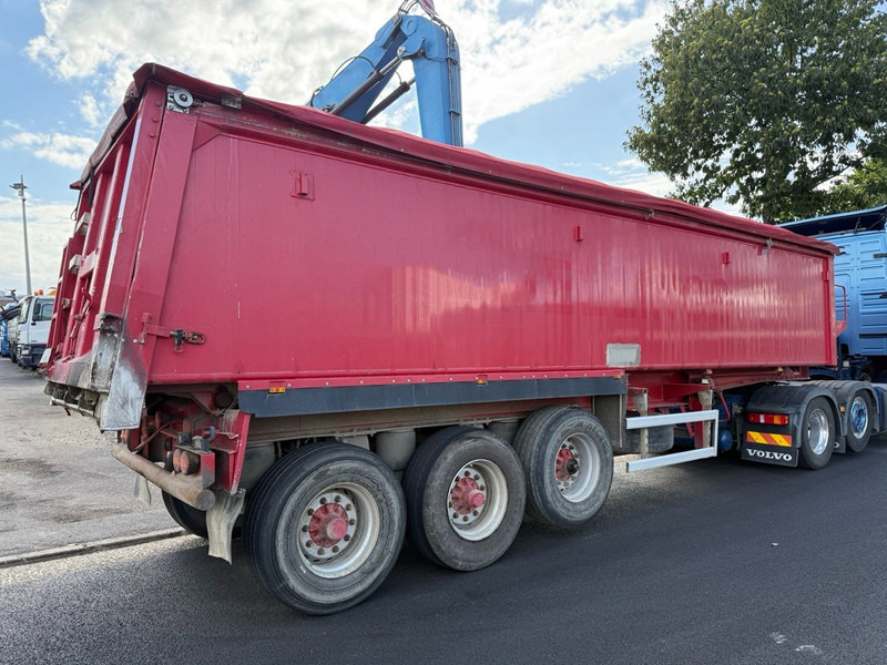 LAG 0-3-37 KAL - 3-AXLES ALU TIPPER - 42m3 AIR SUSPENSION - BPW DRUM - MARCOLIN COVER - Tipper semi-trailer: picture 2 LAG 0-3-37 KAL - 3-AXLES ALU TIPPER - 42m3 AIR SUSPENSION - BPW DRUM - MARCOLIN COVER - Tipper semi-trailer: picture 2