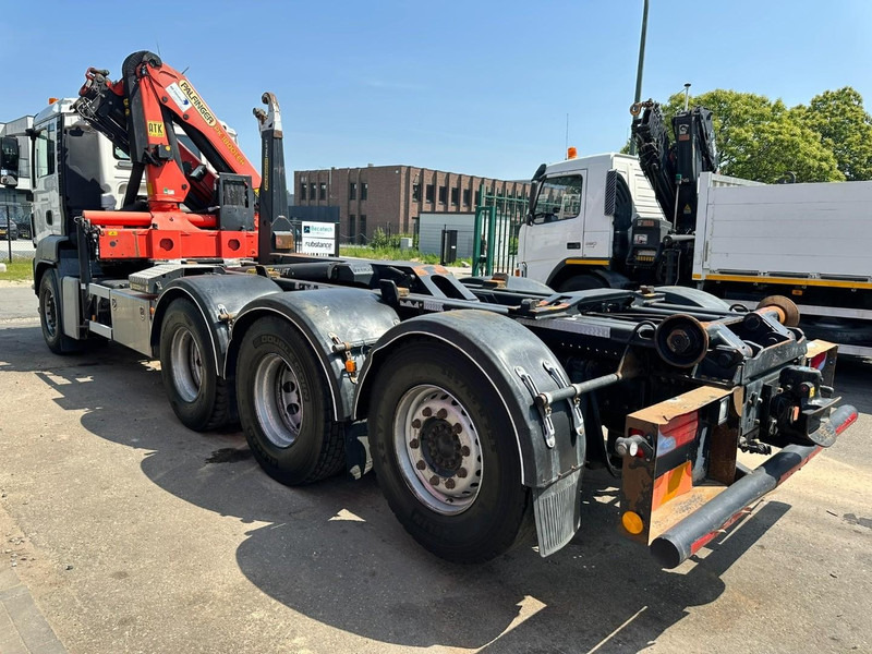 MAN TGS 35.400 8x4 TRIDEM HOOKLIFT T22 + CRANE PALFINGER PK 18001 EH + RADIO - EURO 5 - LIFT/STEERING AXLE - BE TRUCK - Hook lift truck, Crane truck: picture 5 MAN TGS 35.400 8x4 TRIDEM HOOKLIFT T22 + CRANE PALFINGER PK 18001 EH + RADIO - EURO 5 - LIFT/STEERING AXLE - BE TRUCK - Hook lift truck, Crane truck: picture 5
