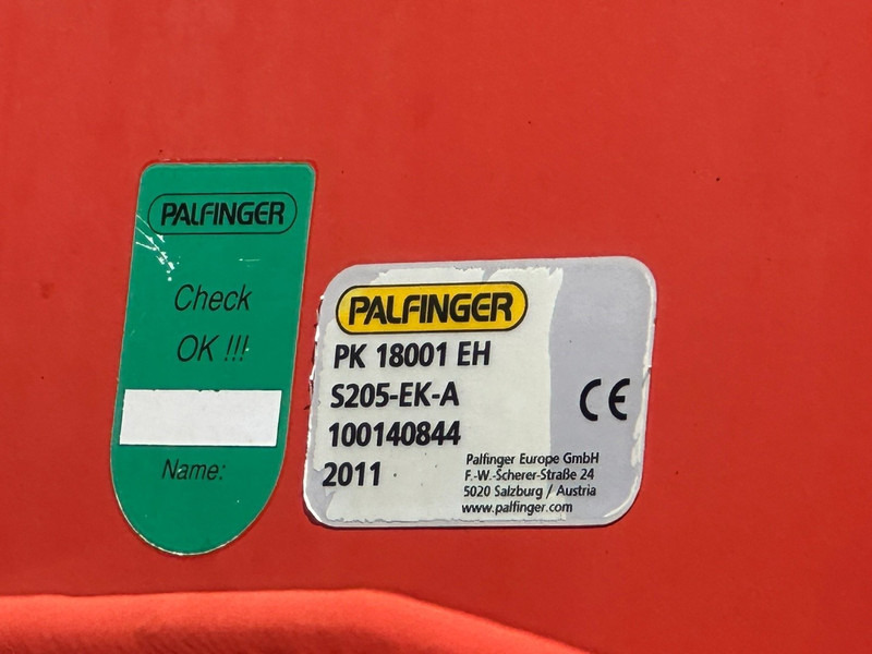 Hook lift truck, Crane truck MAN TGS 35.400 8x4 TRIDEM HOOKLIFT T22 + CRANE PALFINGER PK 18001 EH + RADIO - EURO 5 - LIFT/STEERING AXLE - BE TRUCK: picture 18