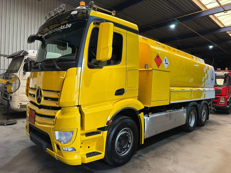 Mercedes-Benz ANTOS 2632 6x2 FUEL TANKER 16.000L - 4 COMP - DIESEL / PETROL - EURO 6 - LIFT / STEERING AXLE - BE TRUCK - Tank truck: picture 1 Mercedes-Benz ANTOS 2632 6x2 FUEL TANKER 16.000L - 4 COMP - DIESEL / PETROL - EURO 6 - LIFT / STEERING AXLE - BE TRUCK - Tank truck: picture 1