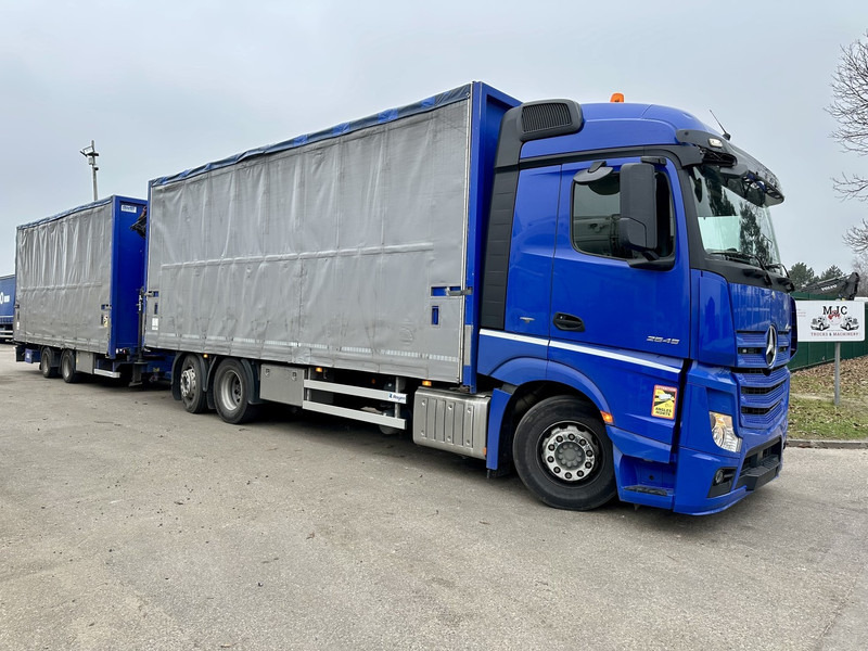 Mercedes-Benz Actros 2645 6x2 105m³ JUMBO + RETARDER + CRANE PALFINGER PK 19.001 SLD (4x) + RADIO - *FULL AIR* - FRIGO - EURO 6 - SAF AXLES - BELGIAN TRUCK - Crane truck: picture 2 Mercedes-Benz Actros 2645 6x2 105m³ JUMBO + RETARDER + CRANE PALFINGER PK 19.001 SLD (4x) + RADIO - *FULL AIR* - FRIGO - EURO 6 - SAF AXLES - BELGIAN TRUCK - Crane truck: picture 2