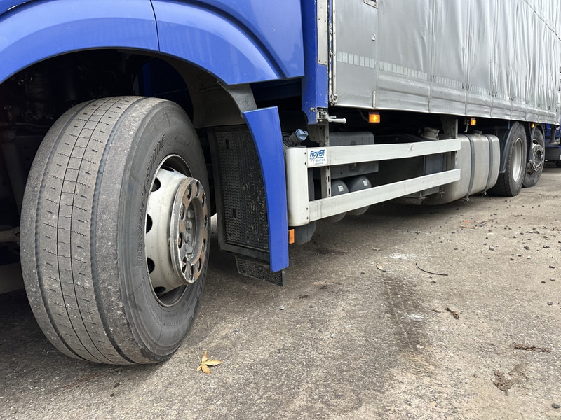 Box truck, Crane truck Mercedes-Benz Actros 2645 6x2 105m³ JUMBO + RETARDER + KRAN PALFINGER PK 19.001 SLD (4x) + RADIO - *FULL AIR* - FRIGO - EURO 6 - SAF AXLES - BELGIAN TRUCK: picture 12