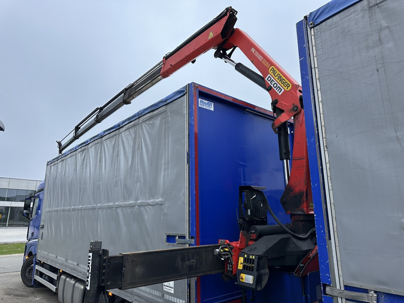 Box truck, Crane truck Mercedes-Benz Actros 2645 6x2 105m³ JUMBO + RETARDER + KRAN PALFINGER PK 19.001 SLD (4x) + RADIO - *FULL AIR* - FRIGO - EURO 6 - SAF AXLES - BELGIAN TRUCK: picture 13