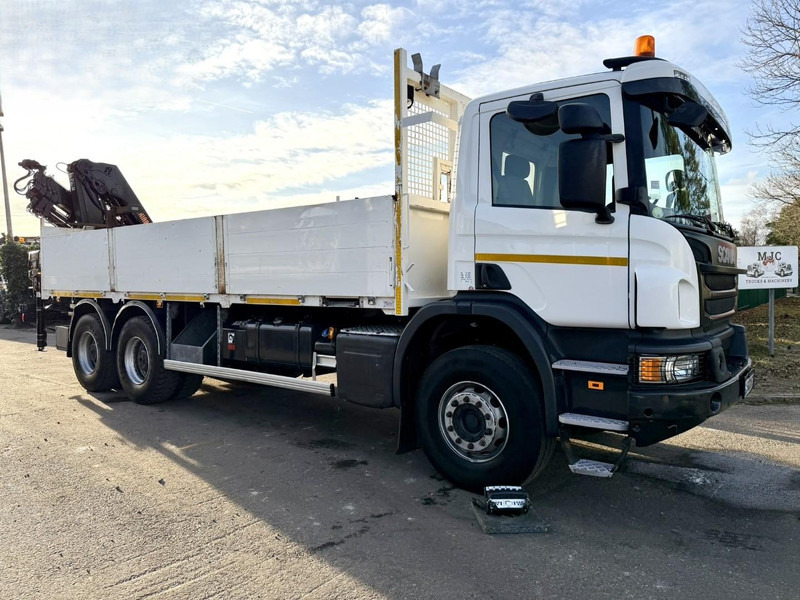 Scania P410 6x4 + CRANE HIAB X-HIDUO 188 ES-4 - RETARDER - ROTATOR - PLATFORM 6m80 - BIG AXLES HUB REDUCTION - STEEL SPRING - TUV 05/2026 - Crane truck: picture 2 Scania P410 6x4 + CRANE HIAB X-HIDUO 188 ES-4 - RETARDER - ROTATOR - PLATFORM 6m80 - BIG AXLES HUB REDUCTION - STEEL SPRING - TUV 05/2026 - Crane truck: picture 2