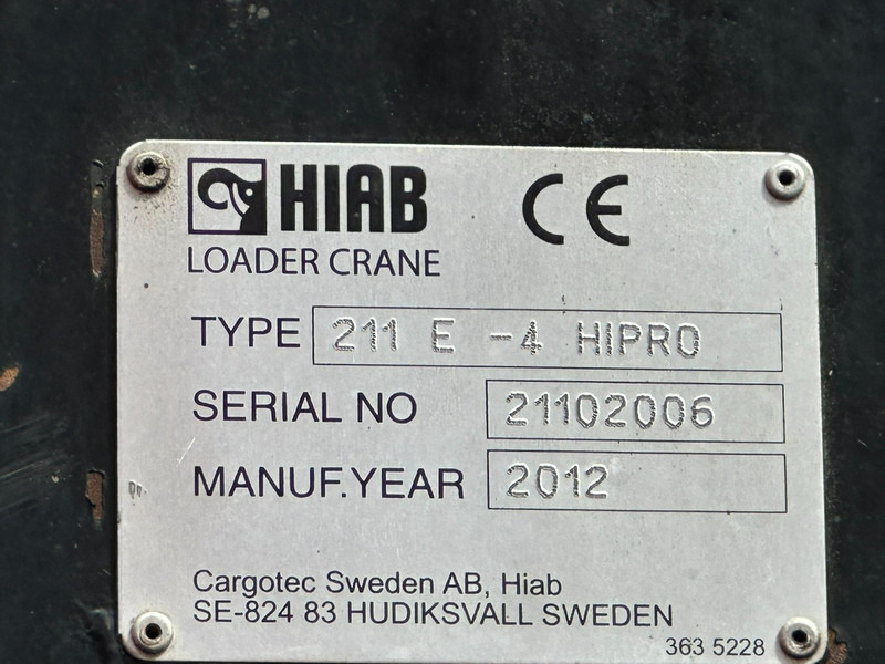 Hook lift truck, Crane truck Scania R580 6X2 V8 HOOKLIFT + CRANE HIAB 211 E-4 HIPRO - ROTATOR - RETARDER - RADIO - NL TRUCK: picture 18